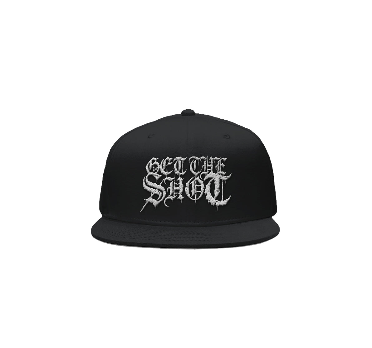 GET THE SHOT Snapback cap (red, infinite punishment)
