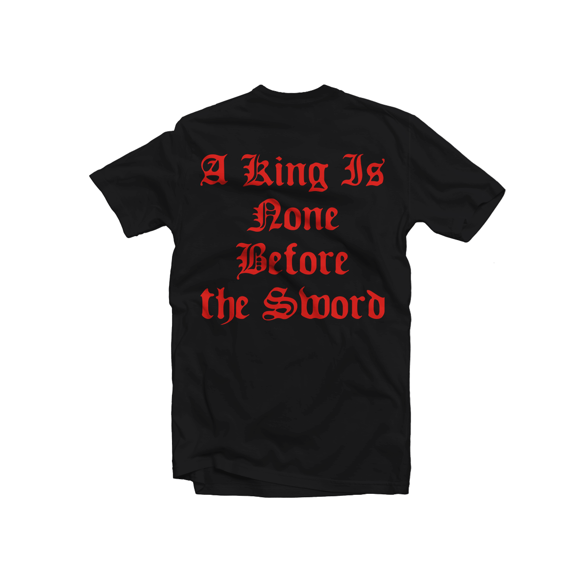 GET THE SHOT - "BOURREAU" Black T-Shirt