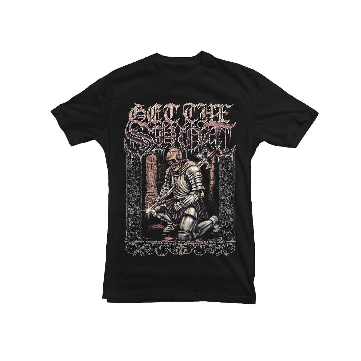 GET THE SHOT - "KNIGHT" Black T-Shirt