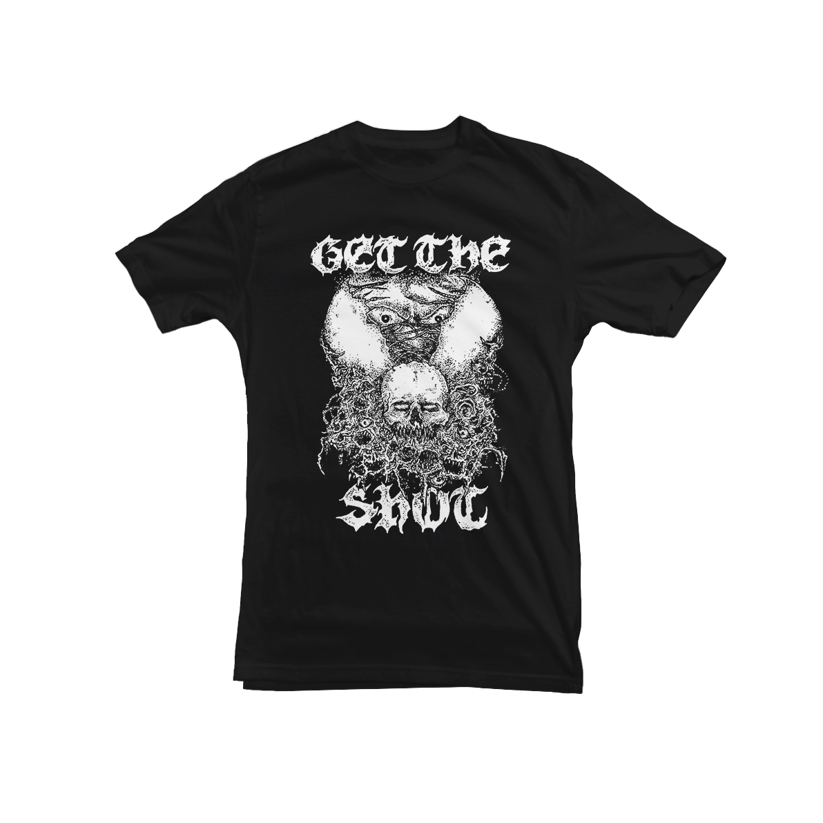GET THE SHOT - "RAW" Black T-Shirt