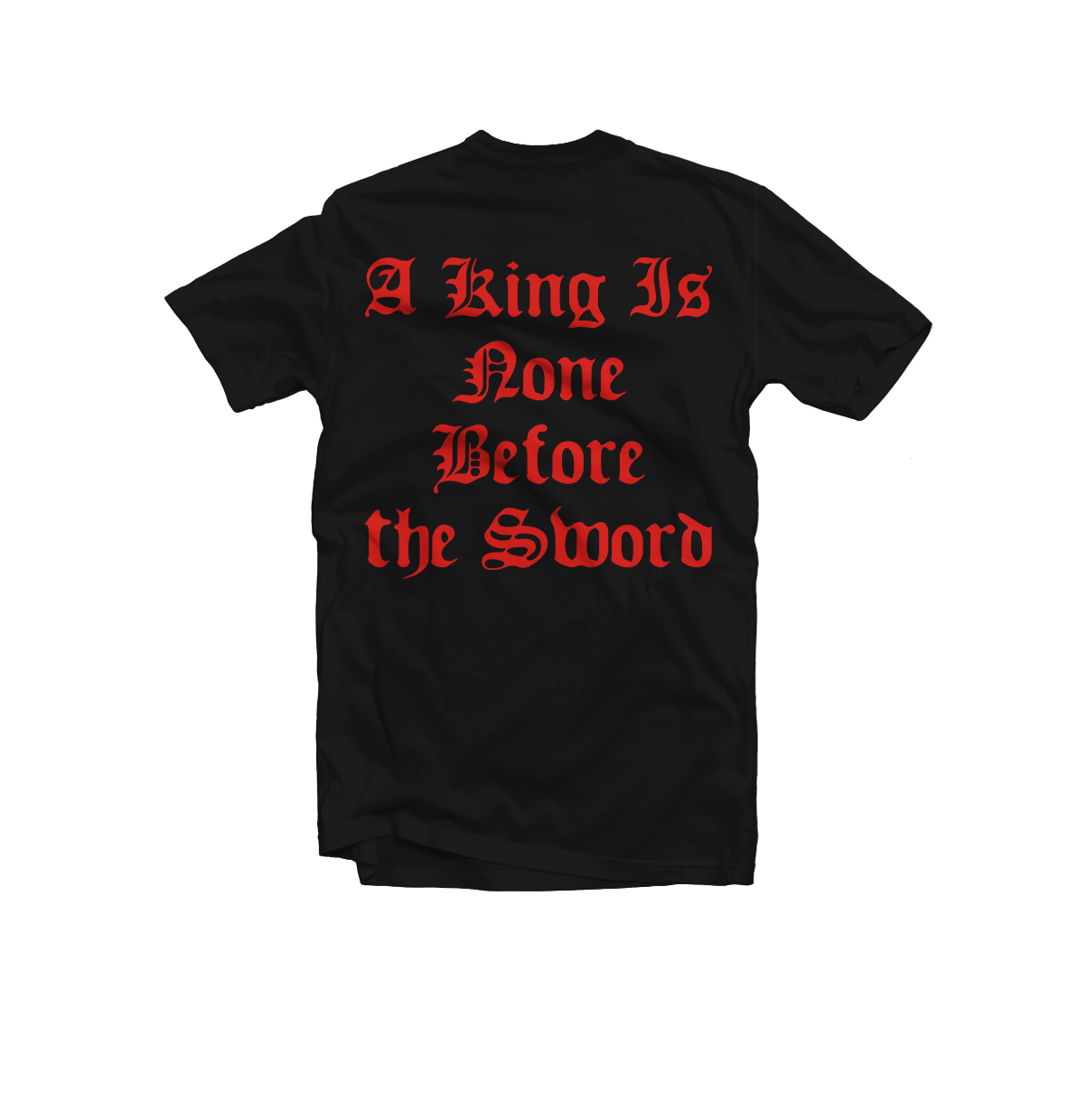 GET THE SHOT - "BOURREAU" Black T-Shirt