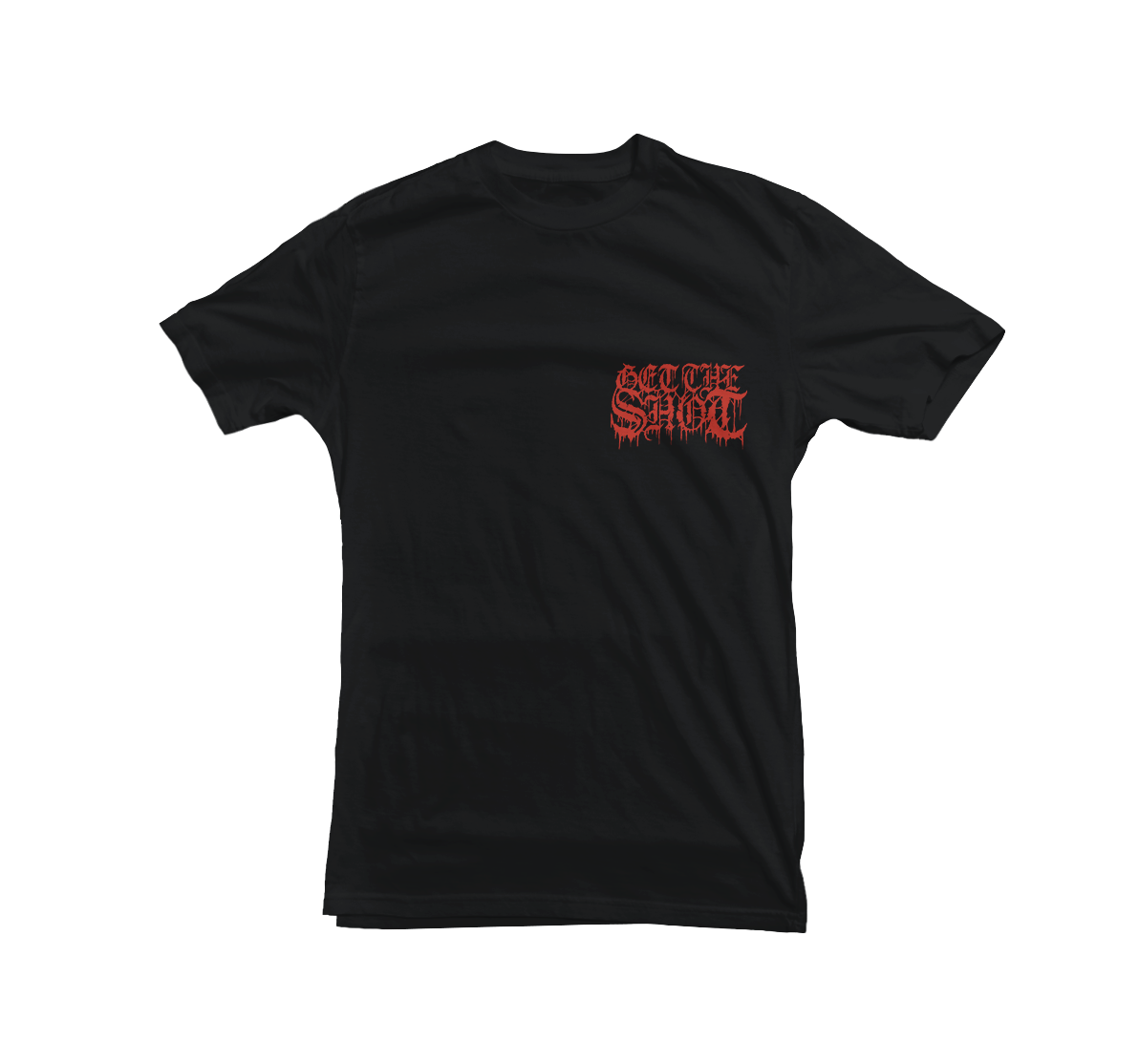 GET THE SHOT "Survival Denied" Black T-Shirt