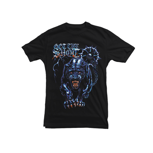 GET THE SHOT - "PANTHER" Black T-Shirt