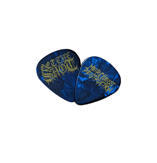 GET THE SHOT - Guitar Picks Merciless Destruction