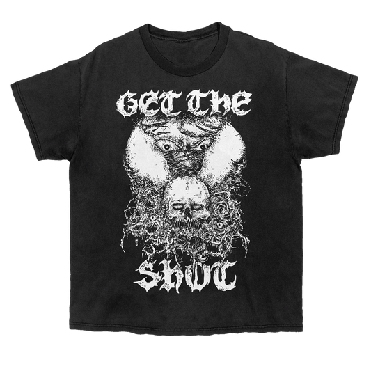 GET THE SHOT - "RAW" Black T-Shirt