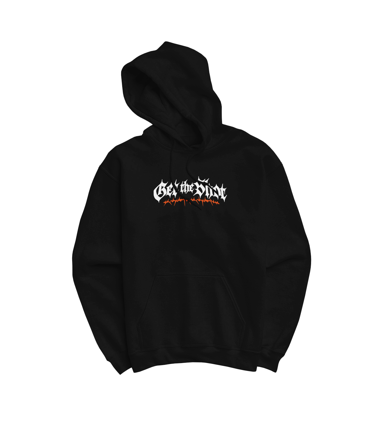 GET THE SHOT "THORNS" Black Hooded Sweatshirt