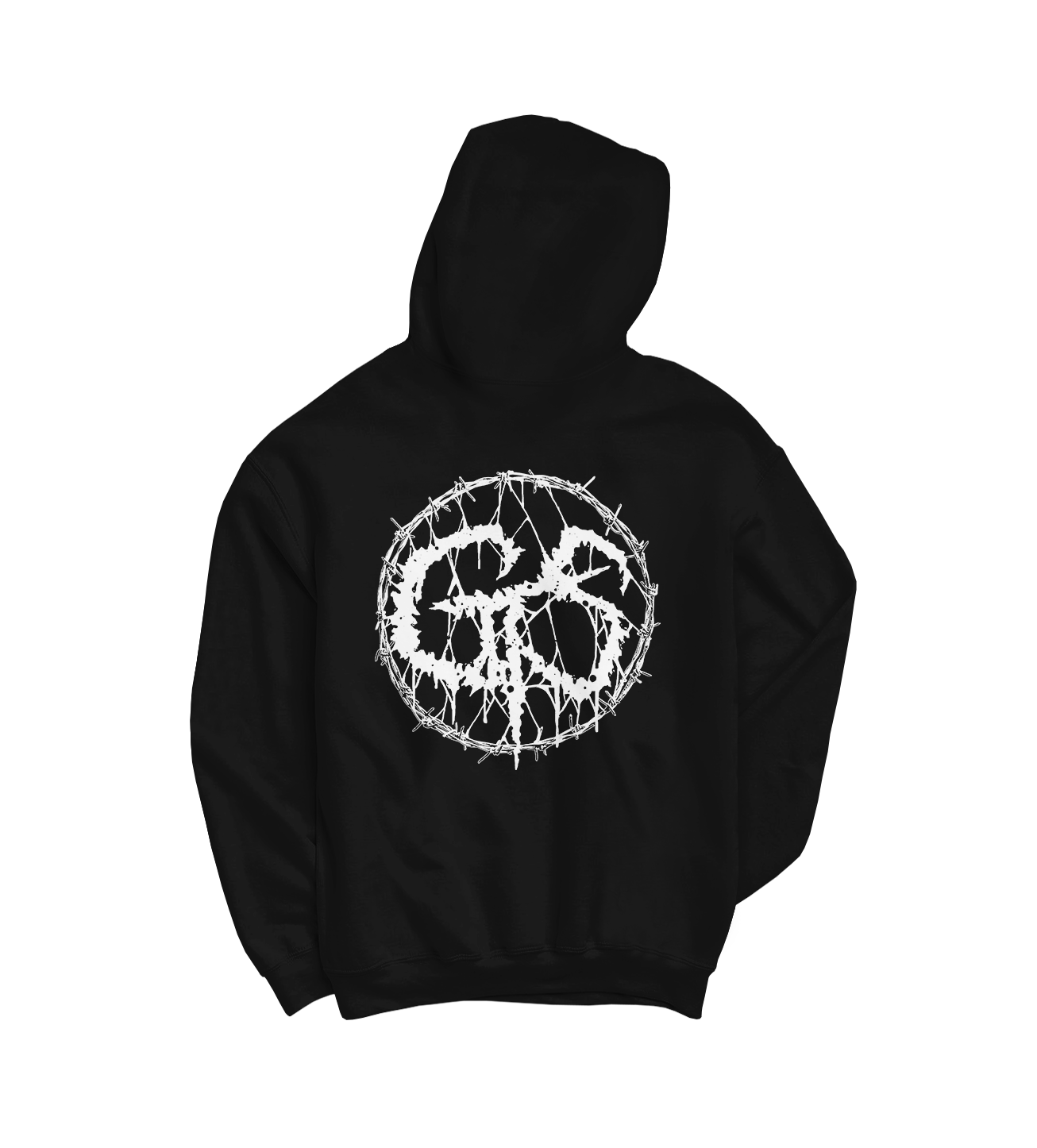 GET THE SHOT "THORNS" Black Hooded Sweatshirt
