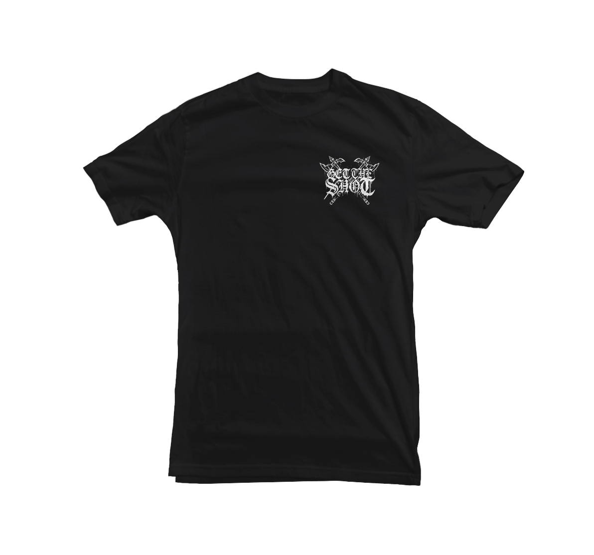 GET THE SHOT "BOUND BY HATRED" Black T-Shirt