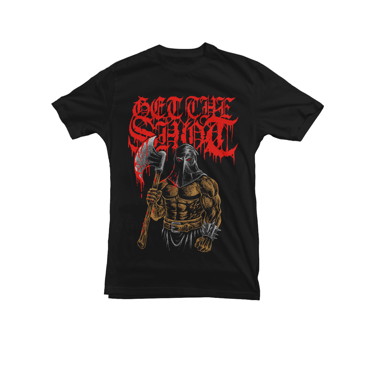 GET THE SHOT - "BOURREAU" Black T-Shirt