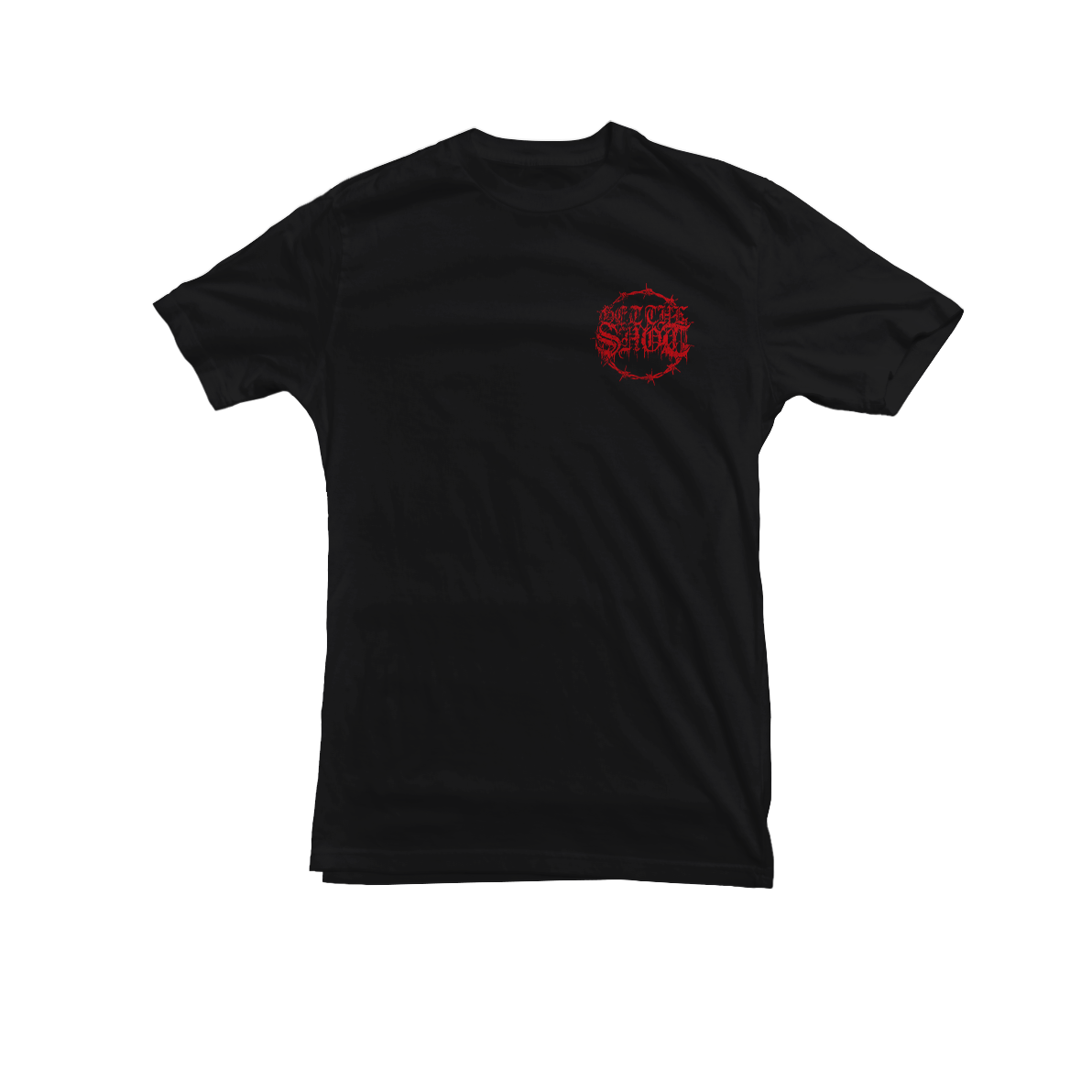 GET THE SHOT "DOMINANT DOG" Black T-Shirt