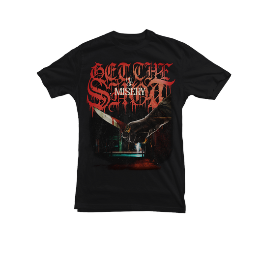 GET THE SHOT - " Pit Of Misery " Black T-Shirt