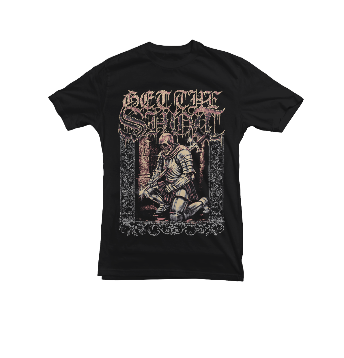 GET THE SHOT - "KNIGHT" Black T-Shirt