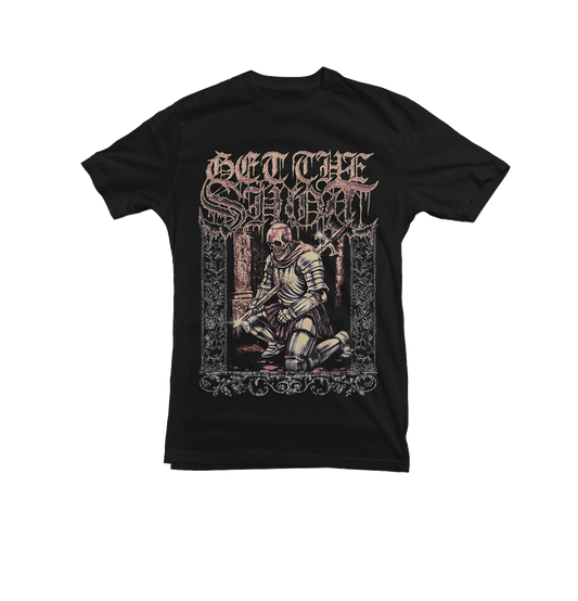 GET THE SHOT - "KNIGHT" Black T-Shirt